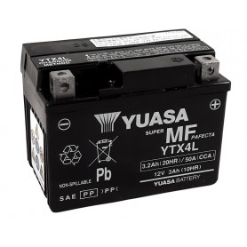 BATERIA YUASA YTX4L (FA) KTM 125 LC2 80